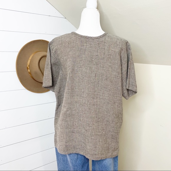 FLAX boxy linen shirt size S - Picture 6 of 10